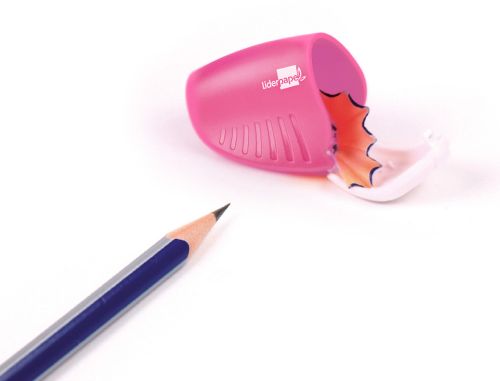 Apara lapis liderpapel plastico um uso com deposito cores sortidas , Liderpapel , 54643 , 8423473546431